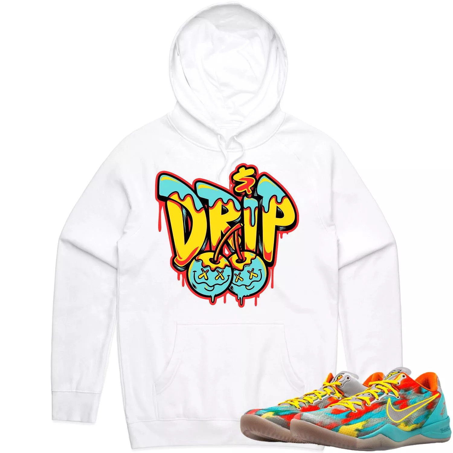 Kobe 8 Venice 8s Hoodie to Match - VENICE MONEY DRIP