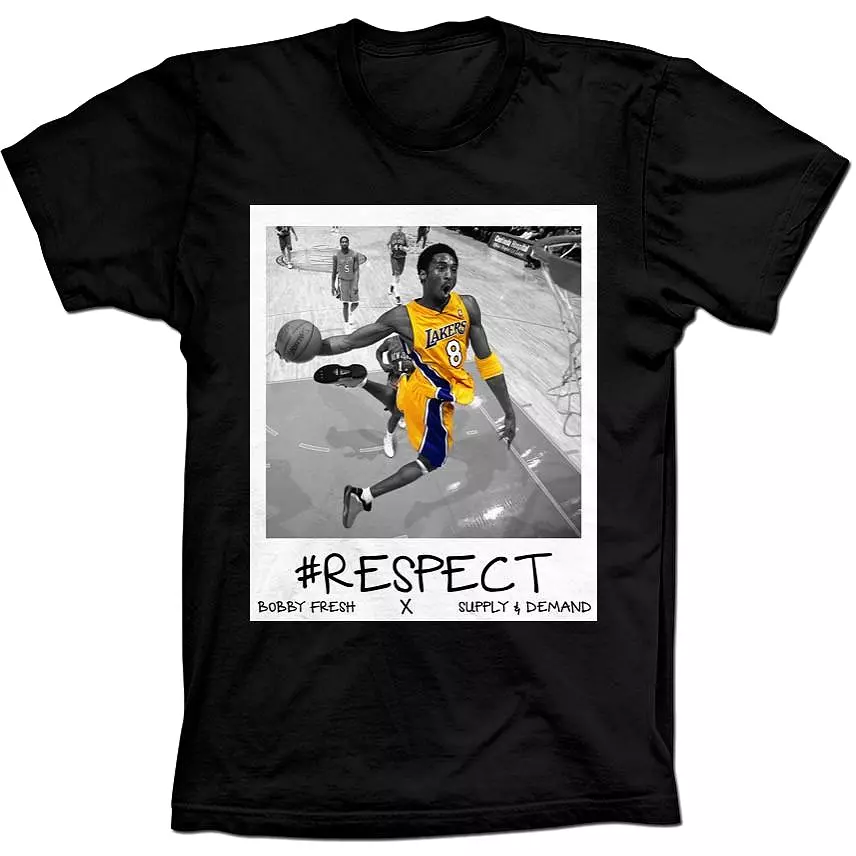 Kobe Respect Black Tee (Blowout Sale)