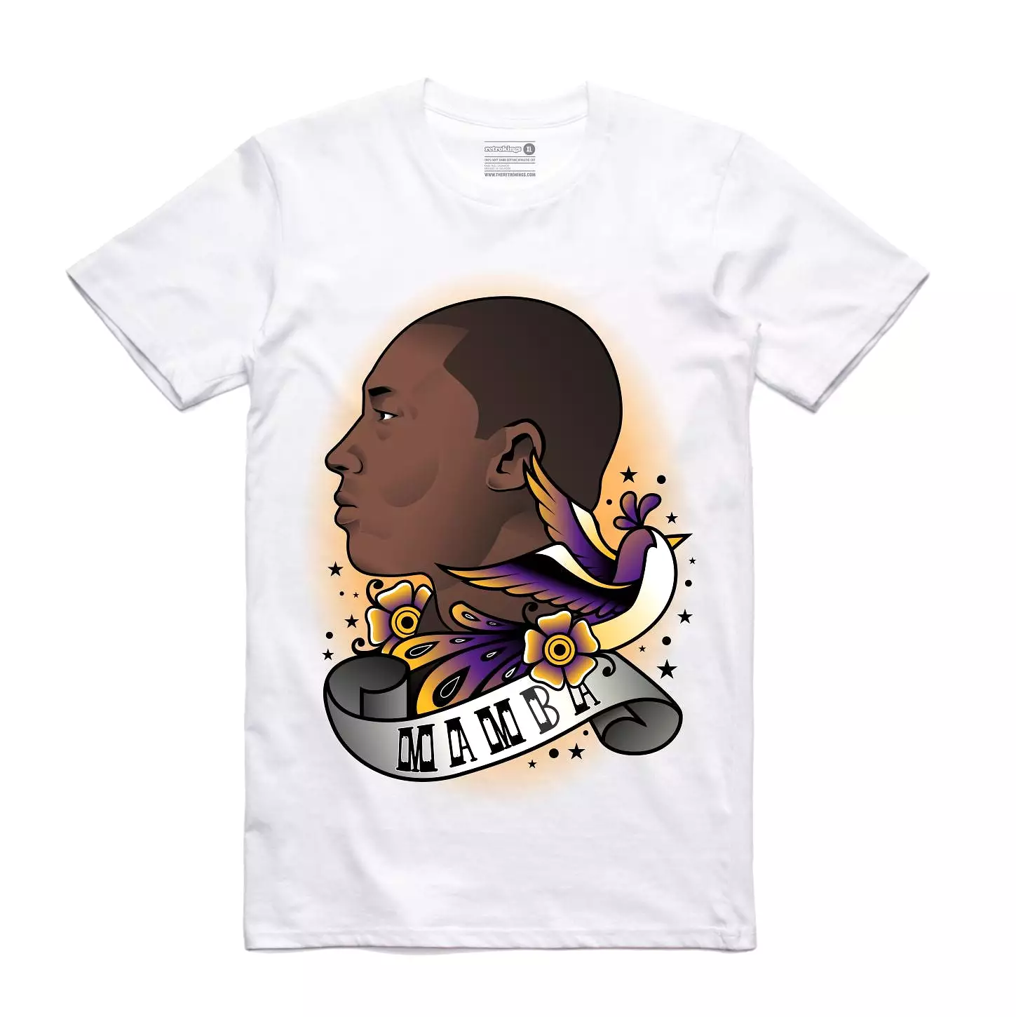 Kobe Tatoo White Tee