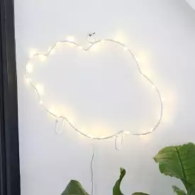 LED Light Up Cloud Jewellery Hanger