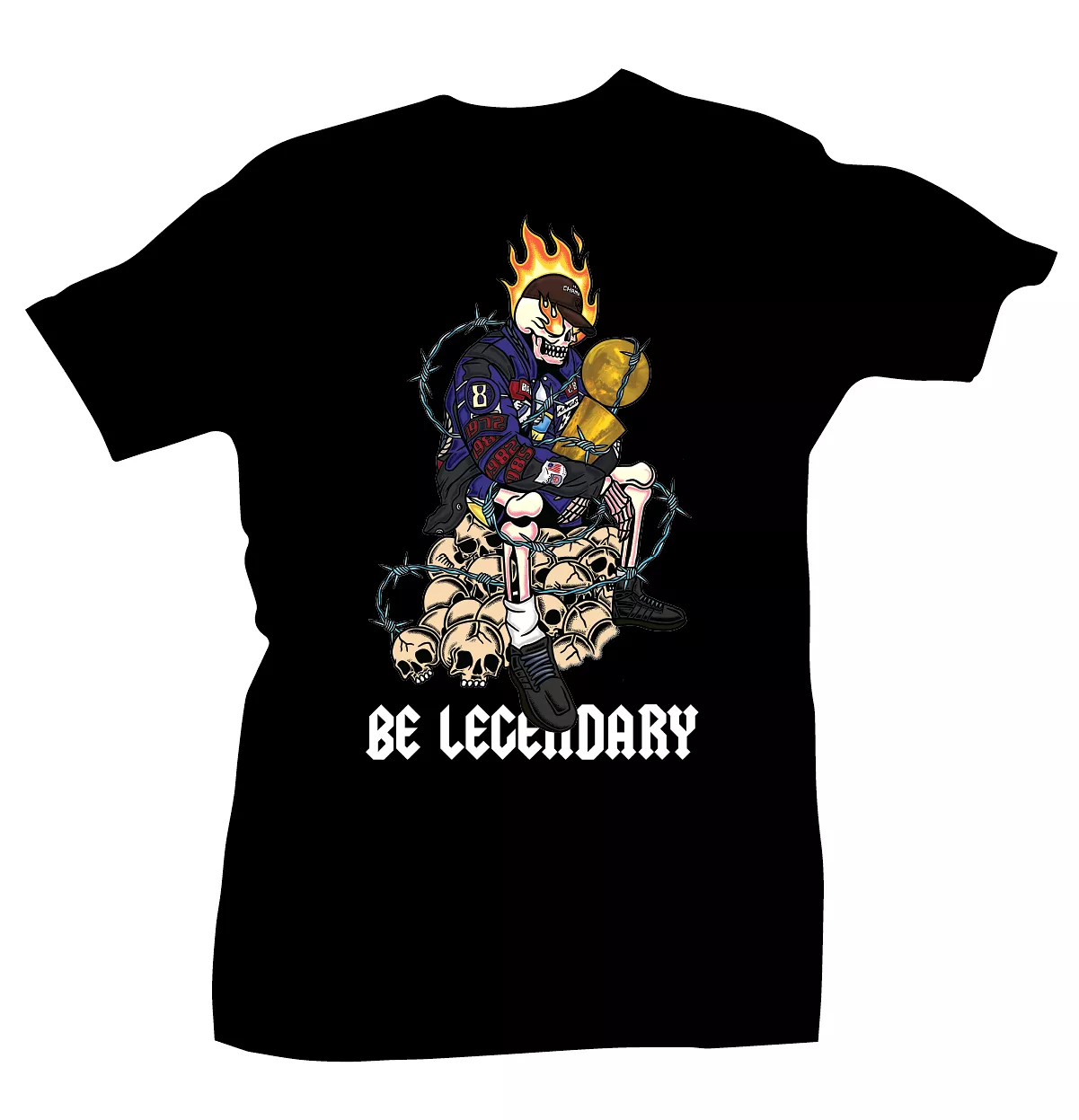 Mamba (Kobe) Be Legendary Black Tee