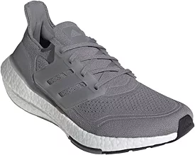 Men's Adidas Ultraboost 21, Grey/Grey/Grey, 11 D Medium