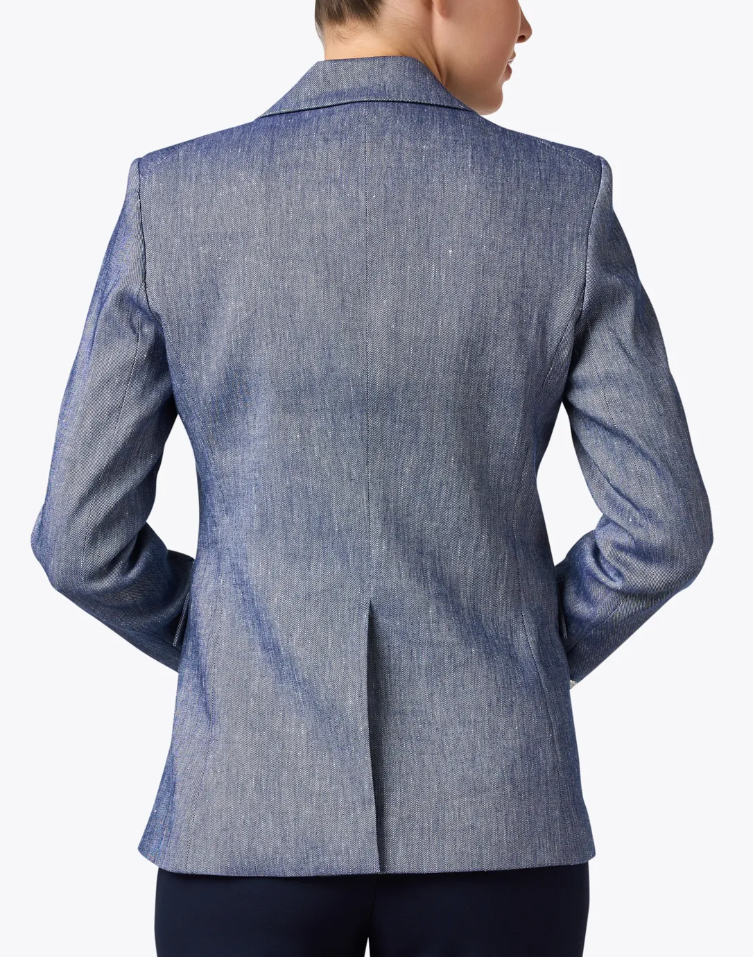 Miller Blue Linen Dickey Jacket