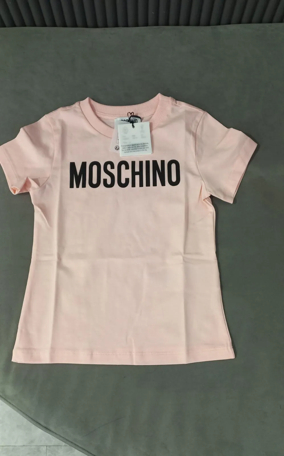 Moschino T-Shirt Logo Pink