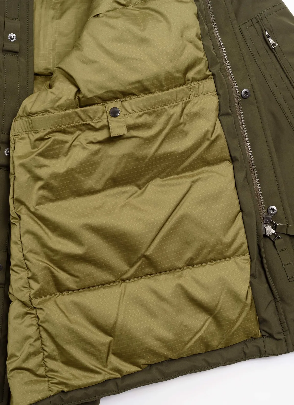 NANAMICA GORE TEX DOWN COAT - KHAKI