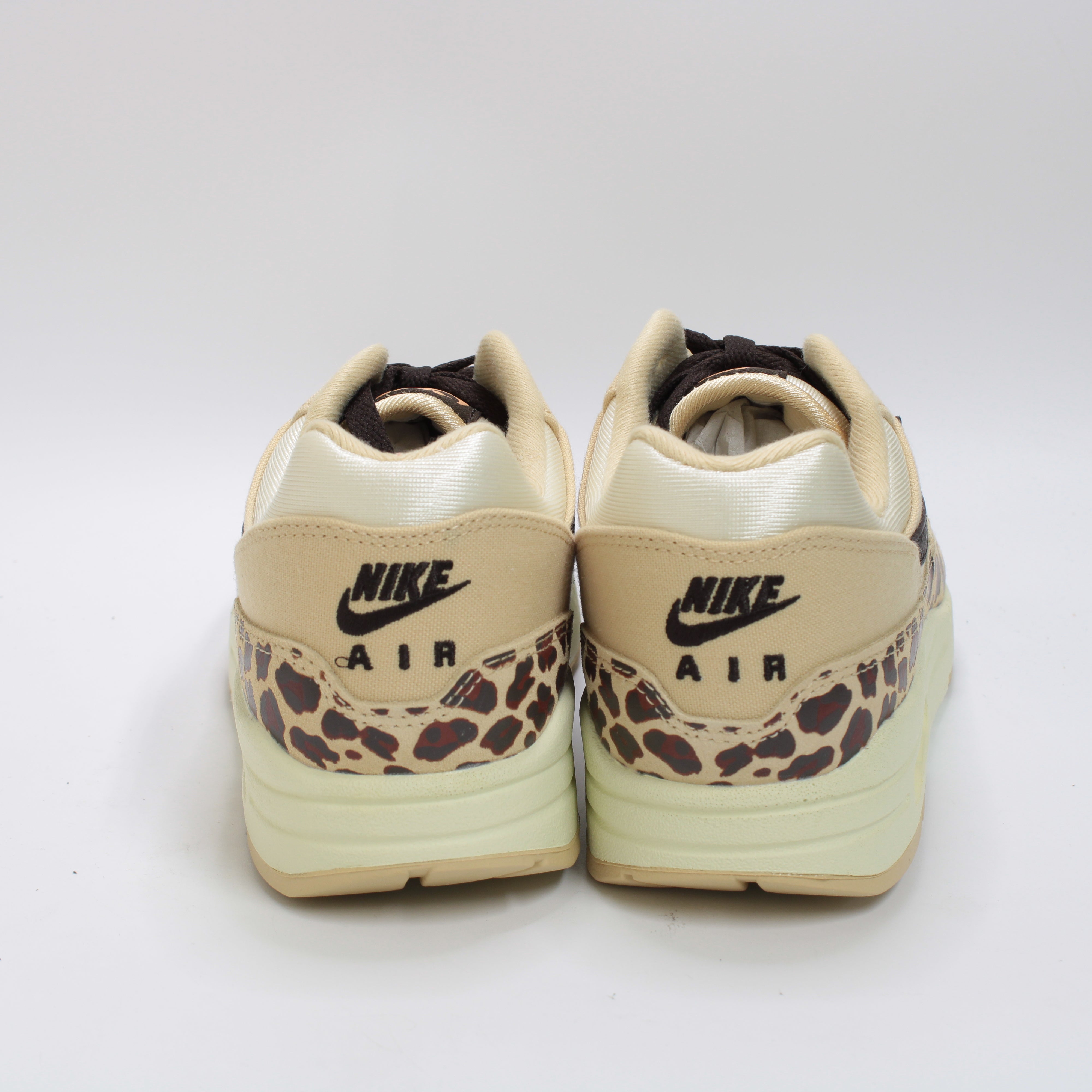 Nike Air Max 1 Trainers Sesame Cacao Wow Coconut Milk Amber Brown Velvet Brown