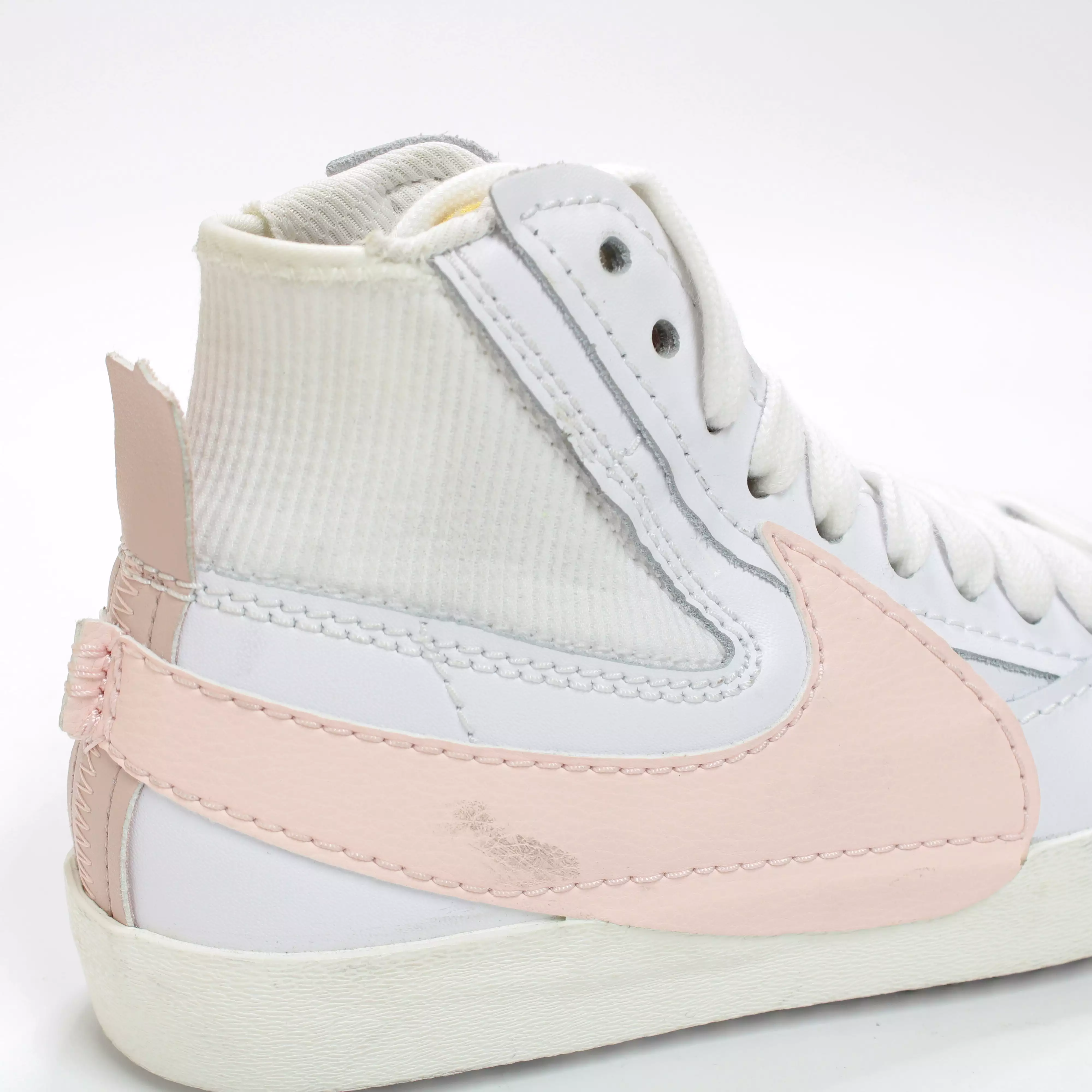 Nike Blazer Mid 77 Jumbo White Atmosphere Pink Oxford Sail Uk Size 4.5