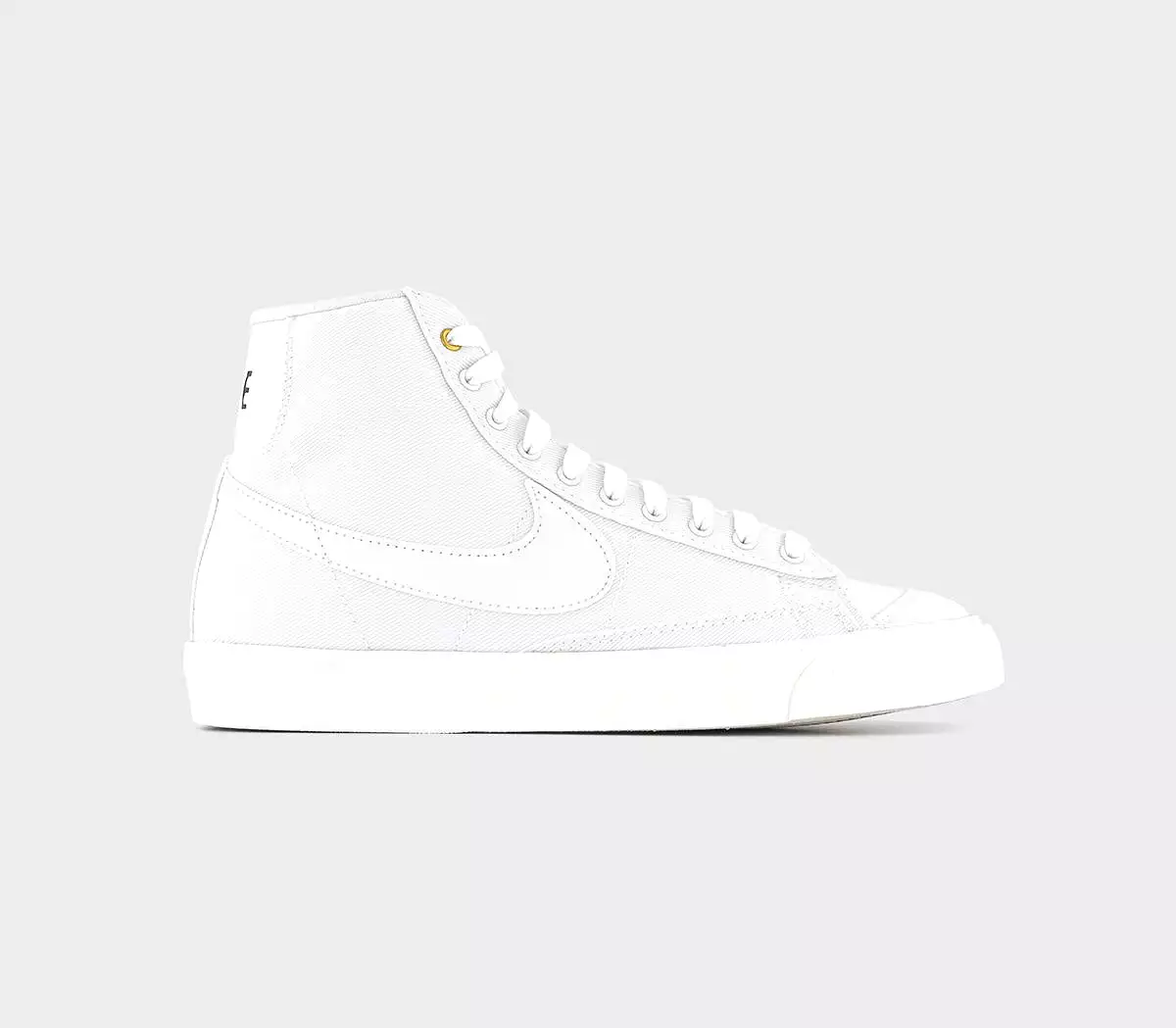 Nike Blazer Mid 77 White White Sail Black Canvas Uk Size 3