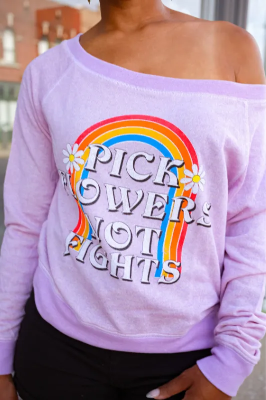 Pick Flowers Sweater