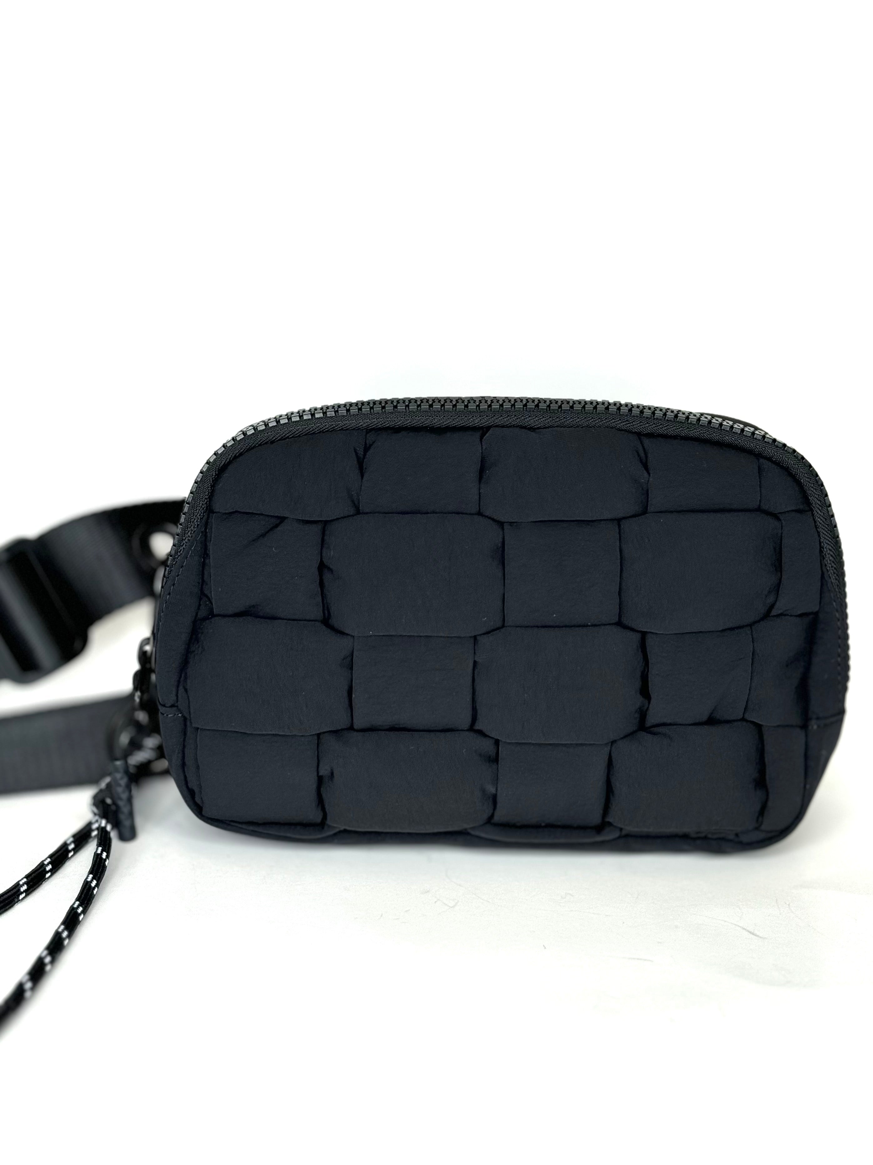 Quilted Iris Crossbody Bag