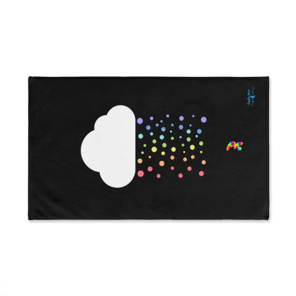 Rainbow Storm Cloud Hand Towel