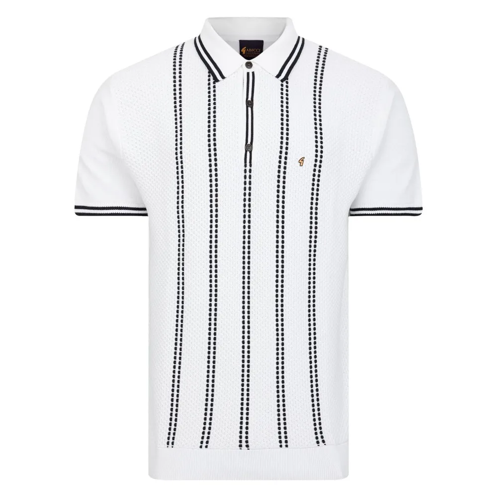 Seasonal Short Sleeve Knitted Polo