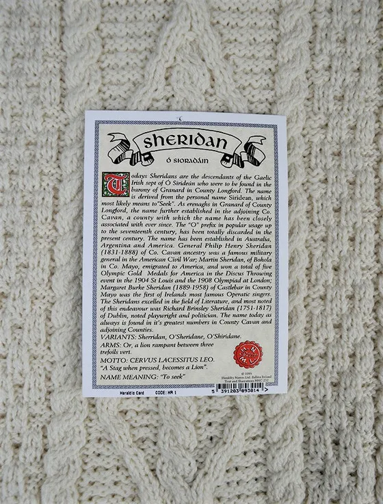 Sheridan Clan Scarf