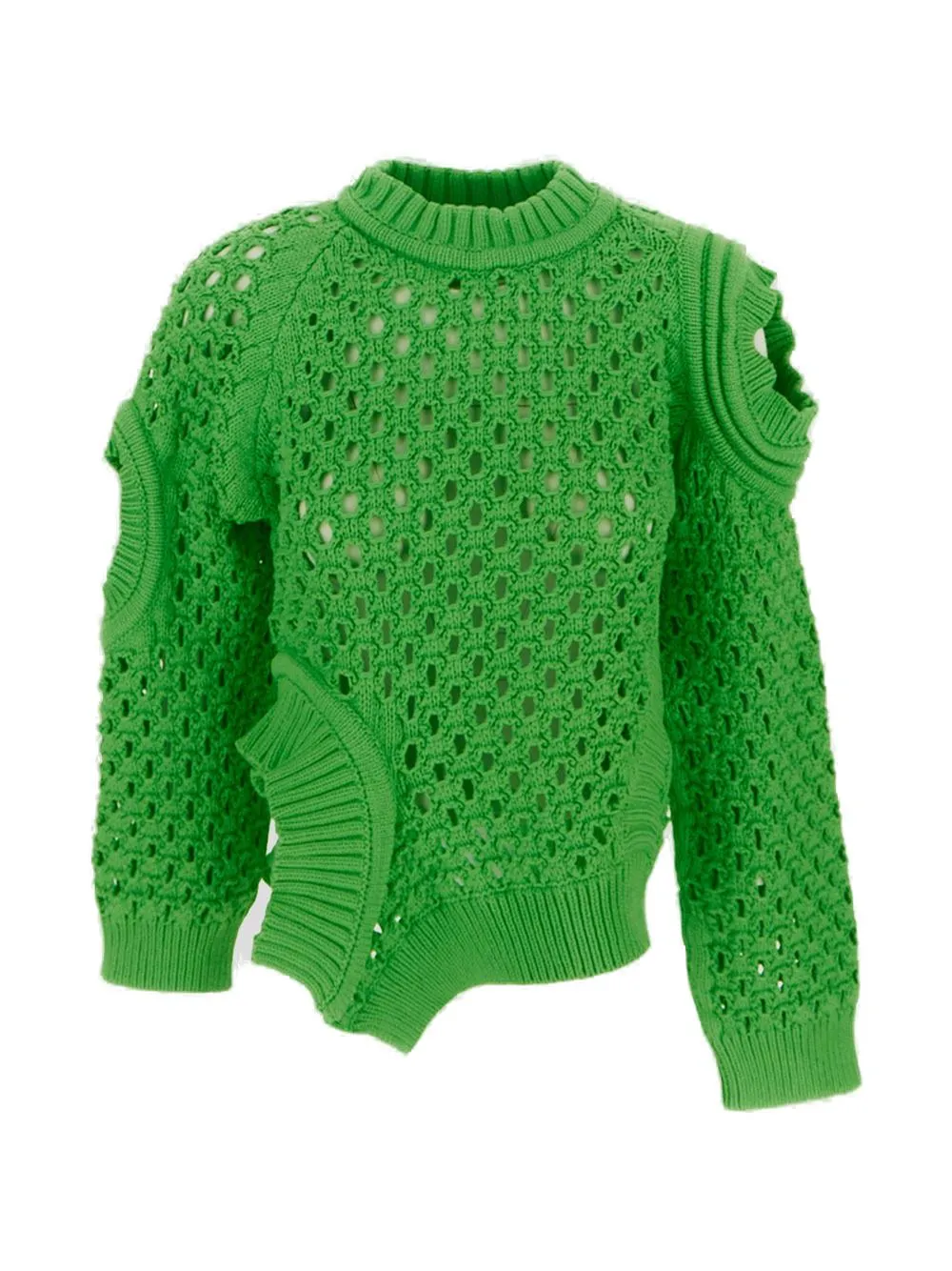 Stella McCartney Open-Knit Crewneck Jumper