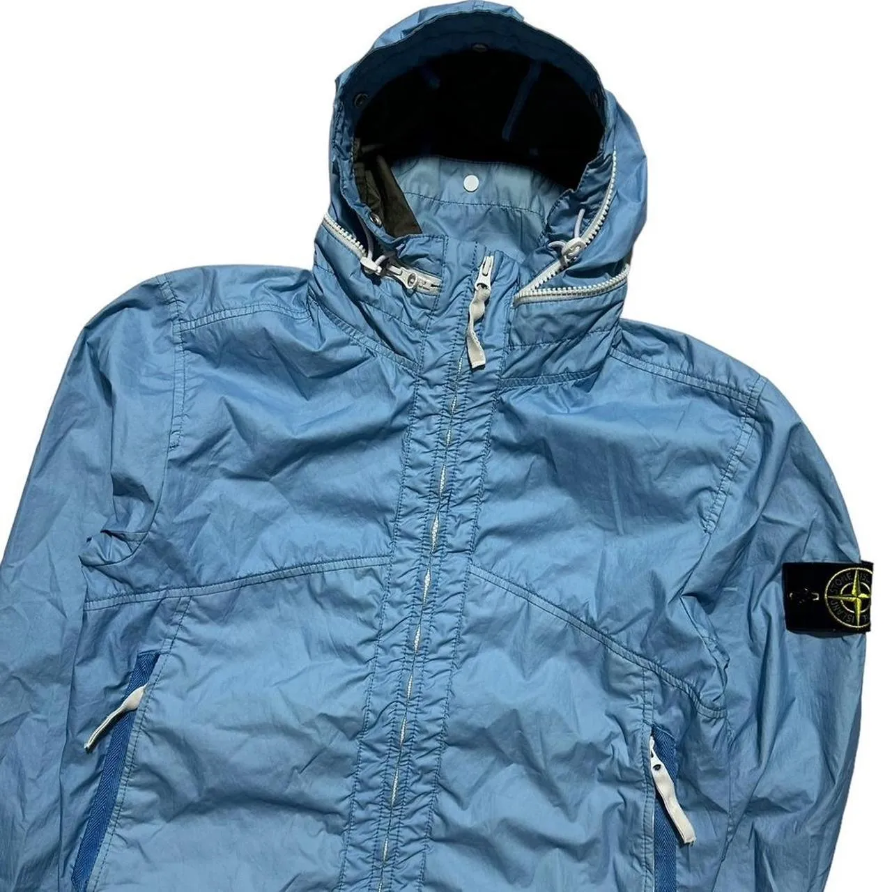 Stone Island Baby Blue Membrana 3L TC Jacket