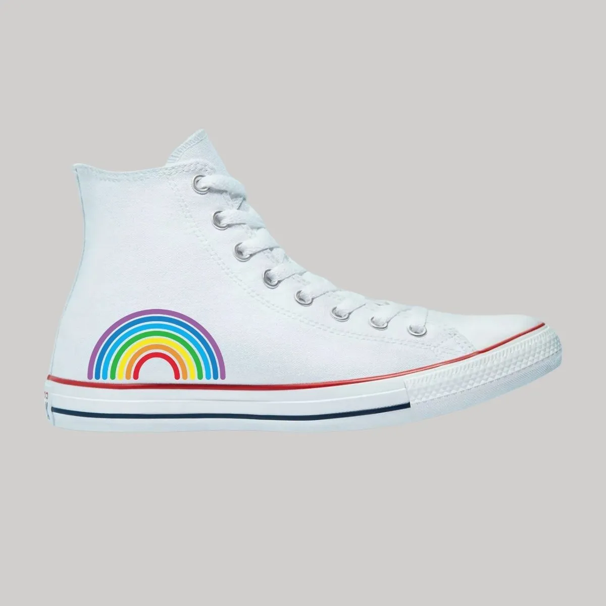 Tenis Converse Chuck Taylor Bota Unisex Arcoiris