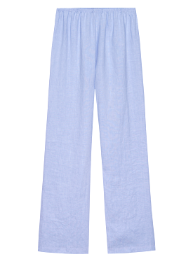 The Linen Simple Pant in Cloud