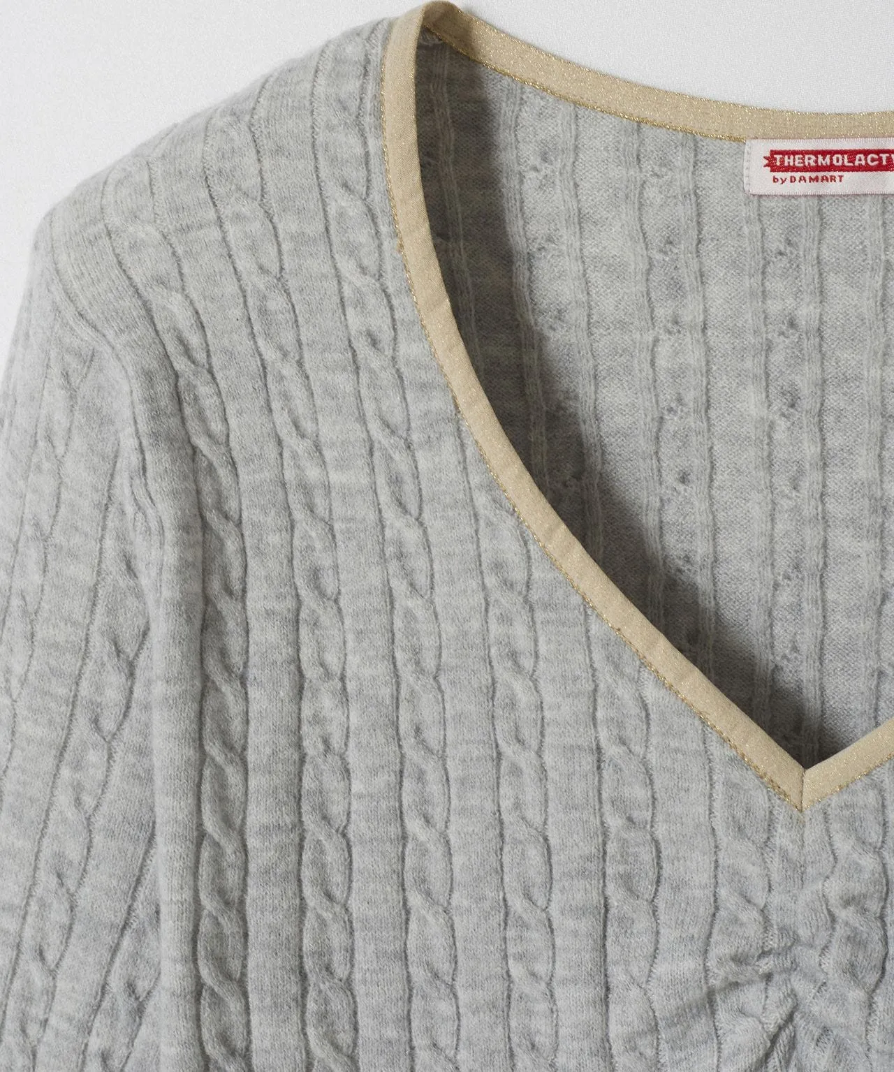 Thermal Cable Knit Sweater