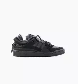 X Bad Bunny Forum Low Core Black Mens Lifestye Shoe - Core Black Limit One Per Customer