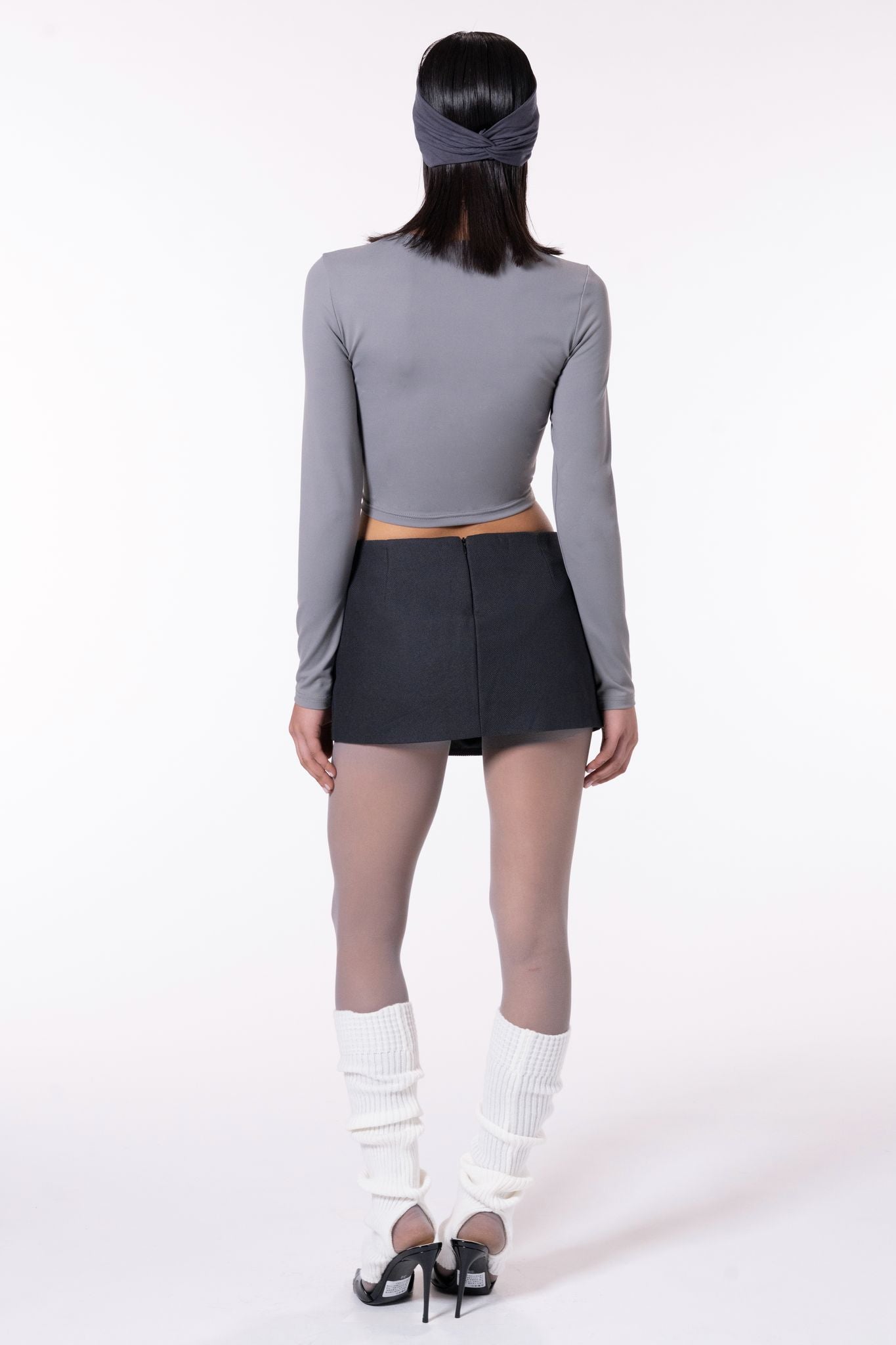 Zana Top L/S - Cloud Gray